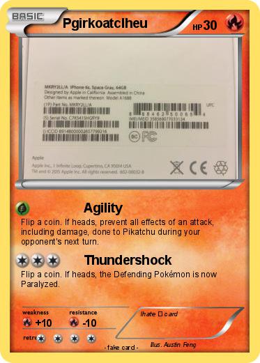 Pokemon Pgirkoatclheu