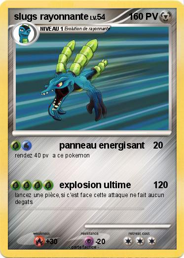 Pokemon slugs rayonnante