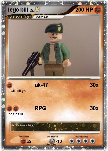 Pokemon lego bill