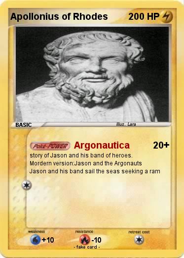 Pokemon Apollonius of Rhodes
