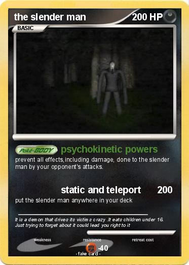 Pokemon the slender man