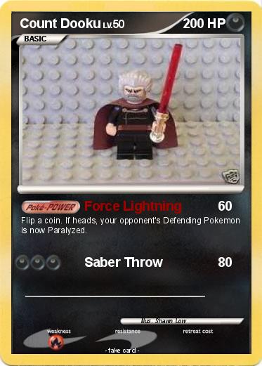 Pokemon Count Dooku