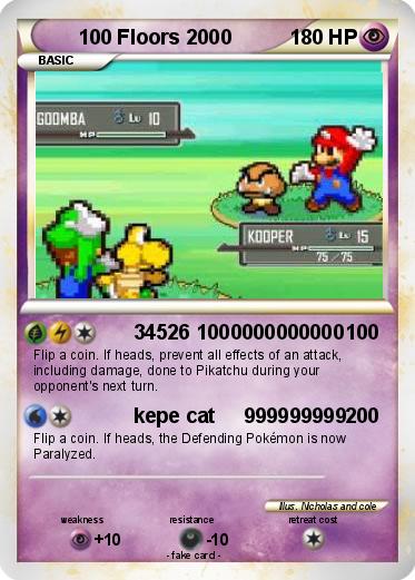 Pokemon 100 Floors 2000