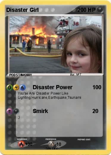 Pokemon Disaster Girl