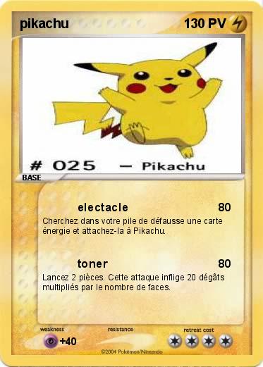 Pokemon pikachu