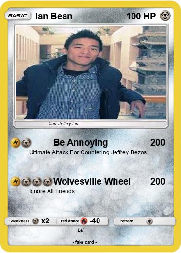 Pokemon Ian Bean