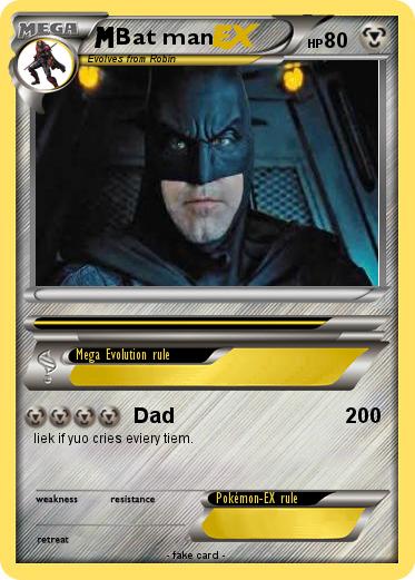 Pokemon Bat man