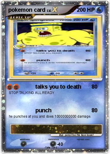 Pokemon pokemon card