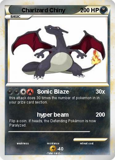 Pokemon Charizard Chiny