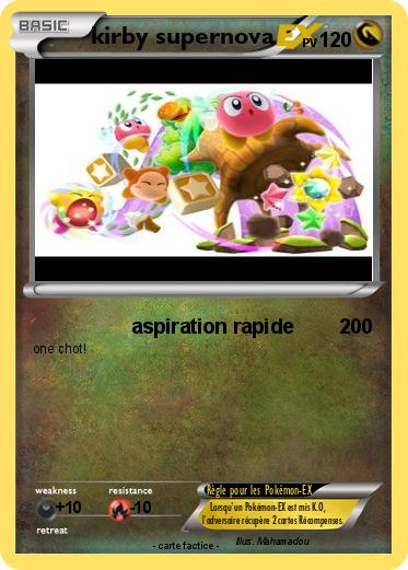Pokemon kirby supernova