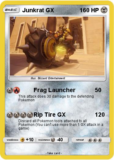 Pokemon Junkrat GX