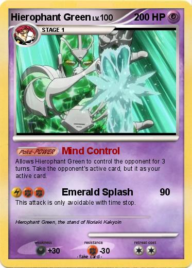 Pokemon Hierophant Green