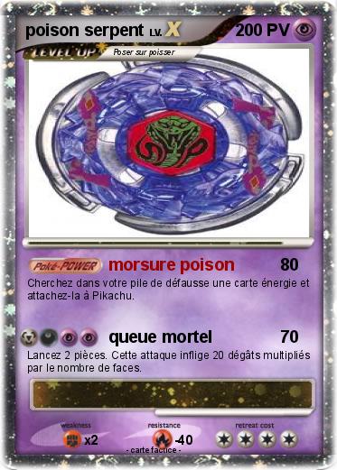 Pokemon poison serpent