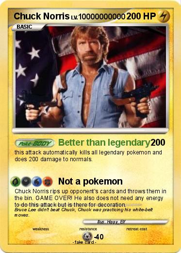 Pokemon Chuck Norris