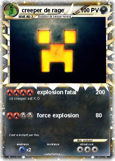 Pokemon creeper de rage