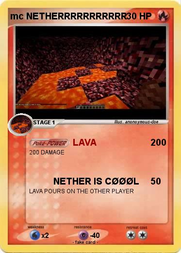 Pokemon mc NETHERRRRRRRRRRR