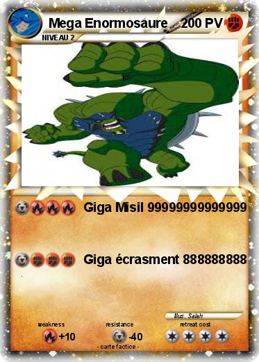 Pokemon Mega Enormosaure