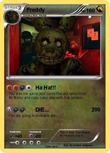 Pokemon Freddy