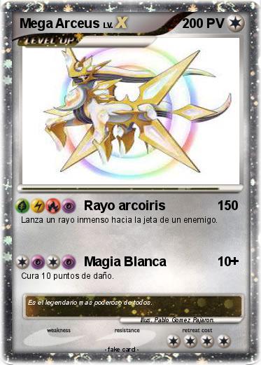 Pokemon Mega Arceus