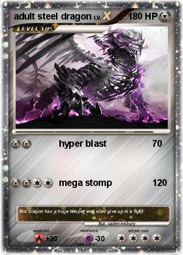 Pokemon adult steel dragon