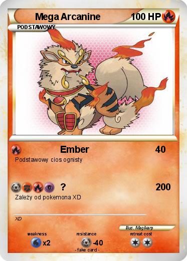Pokemon Mega Arcanine