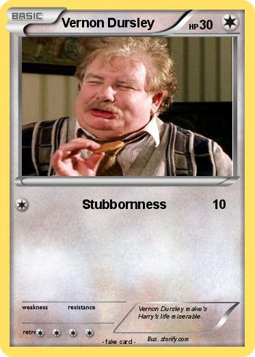 Pokemon Vernon Dursley