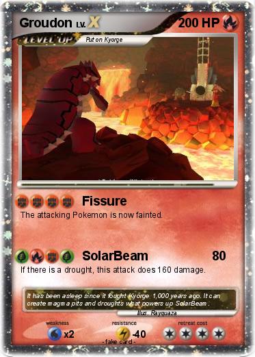 Pokemon Groudon