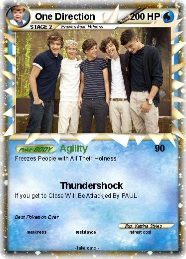 Pokemon One Direction