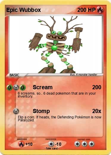 Pokemon Epic Wubbox