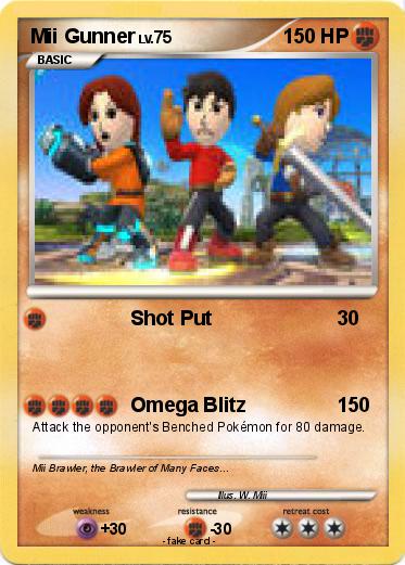 Pokemon Mii Gunner
