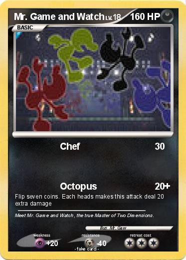 Pokemon Mr. Game and Watch