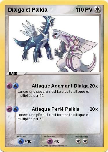 Pokemon Dialga et Palkia
