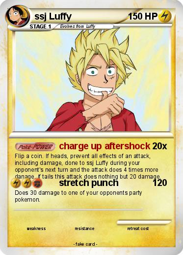 Pokemon ssj Luffy