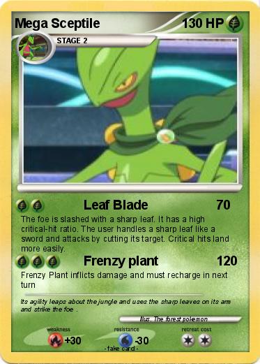Pokemon Mega Sceptile