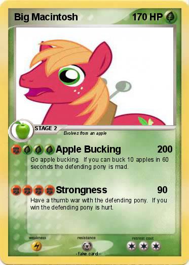 Pokemon Big Macintosh