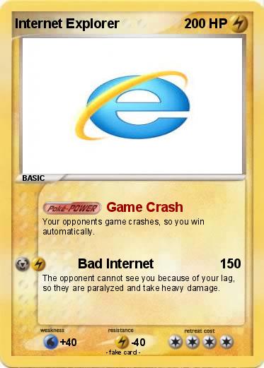 Pokemon Internet Explorer