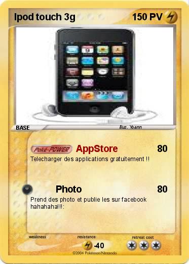 Pokemon Ipod touch 3g