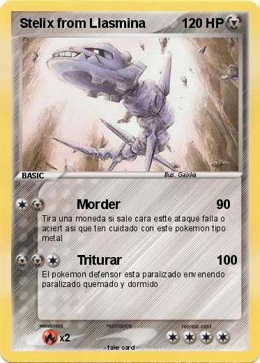 Pokemon Stelix from Llasmina