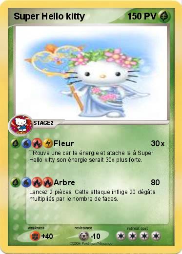 Pokemon Super Hello kitty 