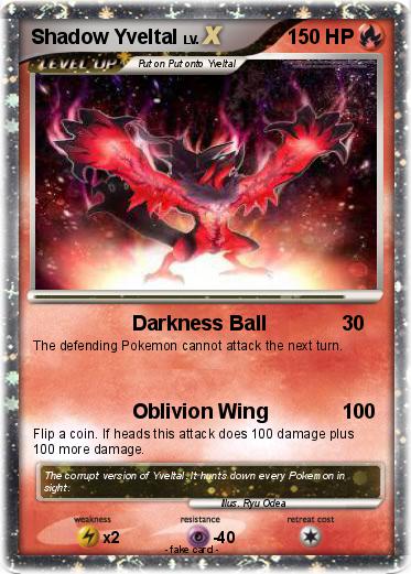 Pokemon Shadow Yveltal
