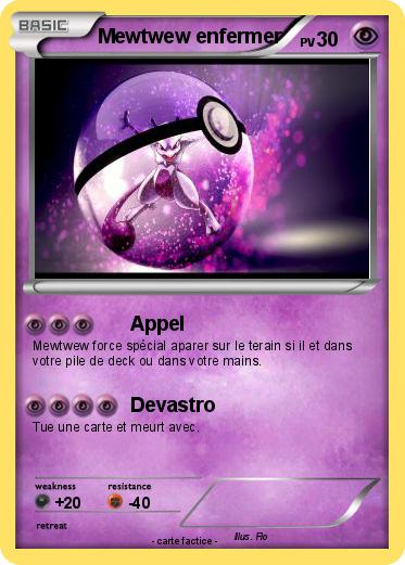 Pokemon Mewtwew enfermer