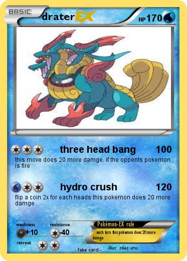 Pokemon drater