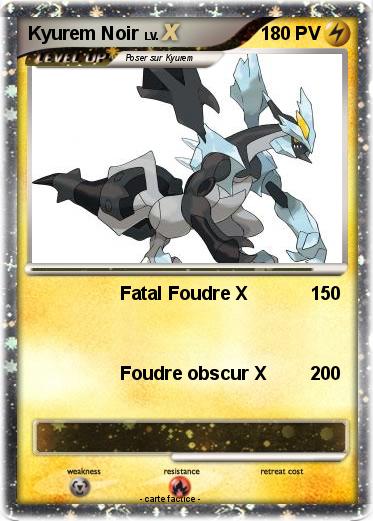Pokemon Kyurem Noir