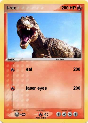 Pokemon t-rex