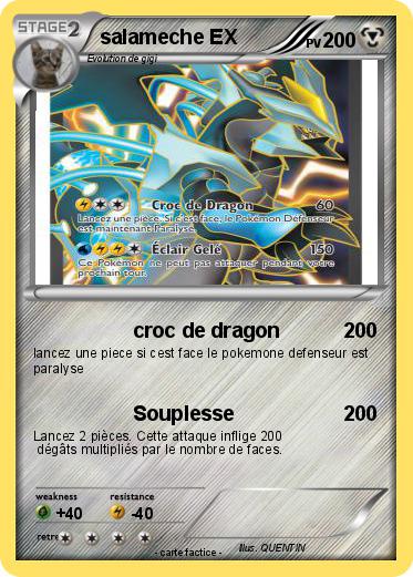 Pokemon salameche EX