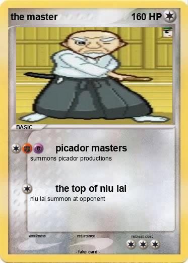 Pokemon the master