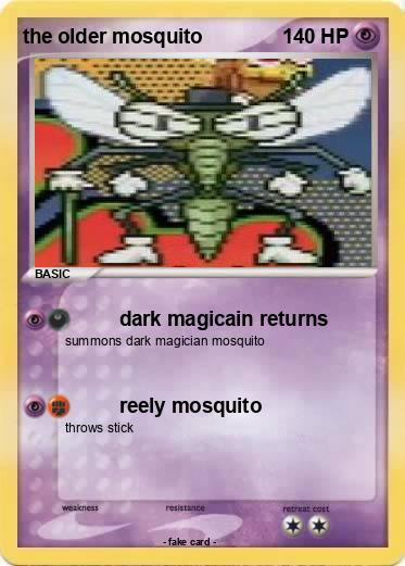 Pokemon the older mosquito