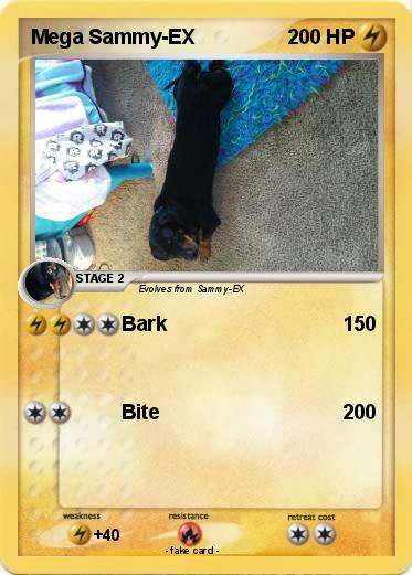Pokemon Mega Sammy-EX