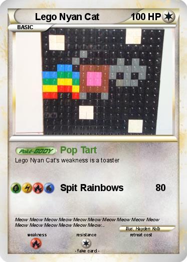 Pokemon Lego Nyan Cat