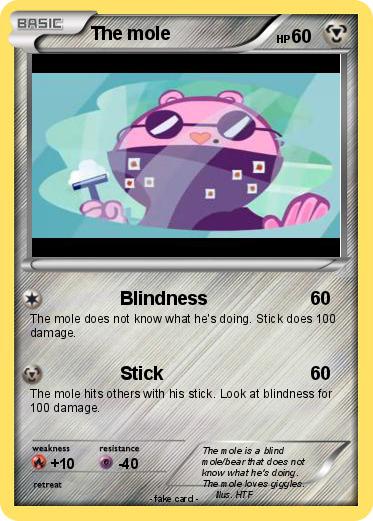 Pokemon The mole